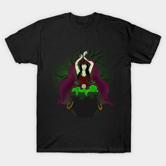 Calling all Witches! T-Shirt by schockgraphics